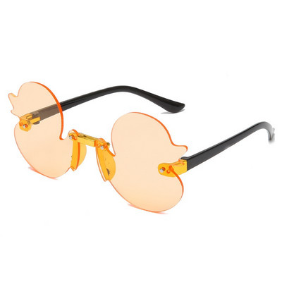 Μόδα παιδικά γυαλιά ηλίου χωρίς στεφάνη Cartoon Duck Shape Sunshade Anti-Ultraviolet Glasses Party Διακοσμητικά Γυαλιά για Παιδιά Παιδιά
