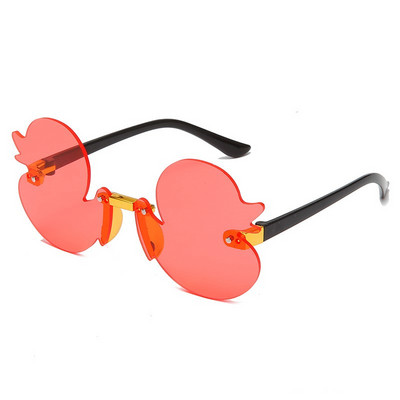 Μόδα παιδικά γυαλιά ηλίου χωρίς στεφάνη Cartoon Duck Shape Sunshade Anti-Ultraviolet Glasses Party Διακοσμητικά Γυαλιά για Παιδιά Παιδιά