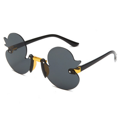 Μόδα παιδικά γυαλιά ηλίου χωρίς στεφάνη Cartoon Duck Shape Sunshade Anti-Ultraviolet Glasses Party Διακοσμητικά Γυαλιά για Παιδιά Παιδιά