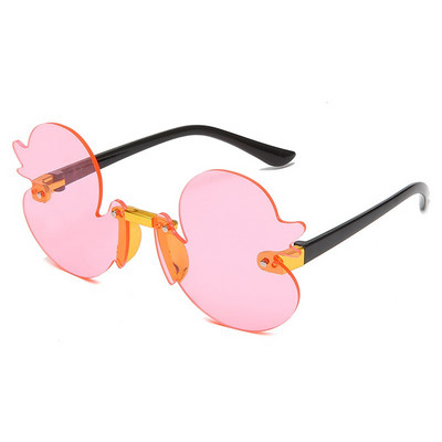 Μόδα παιδικά γυαλιά ηλίου χωρίς στεφάνη Cartoon Duck Shape Sunshade Anti-Ultraviolet Glasses Party Διακοσμητικά Γυαλιά για Παιδιά Παιδιά