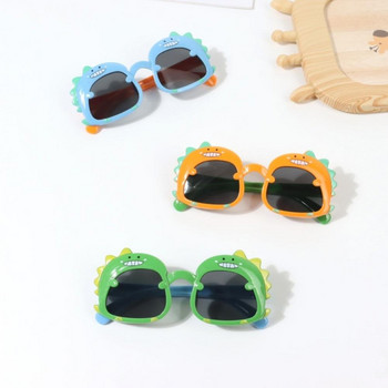 Детски слънчеви очила Момичета Момчета Сладък анимационен динозавър Слънчеви очила Защита от слънце Деца Прекрасни Ins Fashion Детски слънчеви очила