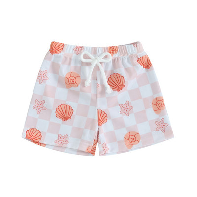 Tregren Toddler Baby Boys μαγιό στάμπα κινουμένων σχεδίων ελαστικό σορτς μέσης Παιδικό σορτς παραλίας για παιδιά 6M-4Y