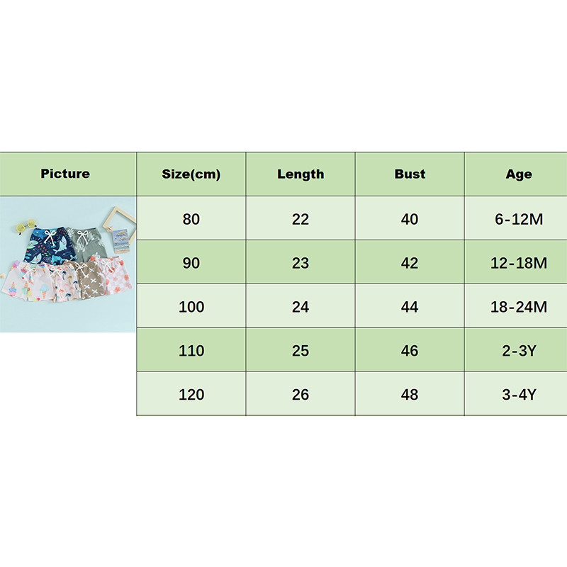 Tregren Toddler Baby Boys úszónadrágok Rajzfilm Print Rugalmas derék rövidnadrágok Kids Beach Board Shorts gyerekeknek 6M-4Y