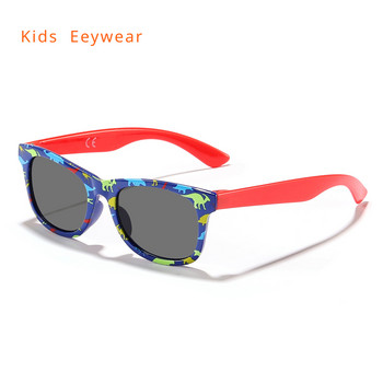 Летни нови динозавърски квадратни детски външни сенници слънчеви очила Детски карикатури Сладко бебе Модни слънчеви очила Момичета Момчета Очила