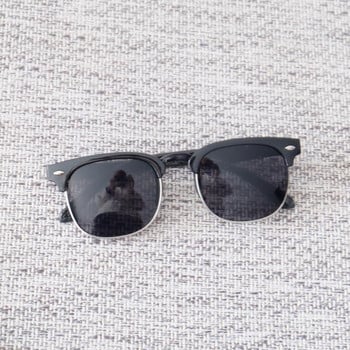 Нови детски модни слънчеви очила за момиче Декоративни оризови нокти Слънчеви очила с кръгла форма Момчета Очила за сянка на открито UV400 Gafas De Sol