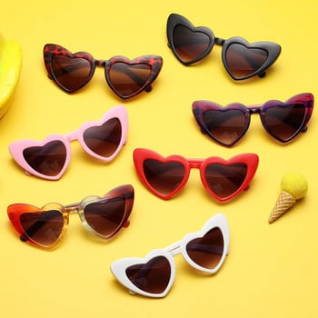 Παιδικά γυαλιά ηλίου για αγόρια για κορίτσια Γυαλιά ηλίου σε σχήμα καρδιάς Μοντέρνα βρεφικά γυαλιά ηλίου Παιδικά γυαλιά ηλίου μόδας Oculos De Sol