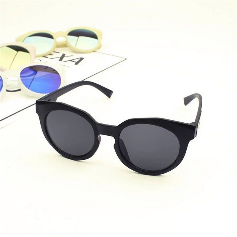 Gyerek napszemüveg Színes Fényvisszaverő Tükör Fiúk Lányok Gyerekek Klasszikus Retro Aranyos Szemüvegek Kerek Szemüvegek Uv400 Védőszemüvegek Új