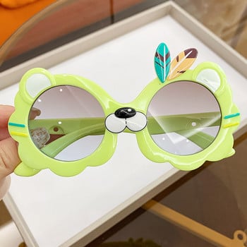 Νέα στρογγυλά χαριτωμένα παιδικά γυαλιά ηλίου για αγόρια κορίτσια νήπιο Lovely Baby γυαλιά ηλίου Παιδικά γυαλιά προστασίας UV400 Oculos De Sol