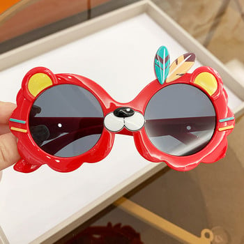 Нови кръгли сладки детски слънчеви очила за момчета, момичета, малки деца, прекрасни бебешки слънчеви очила, детски защитни очила UV400 Oculos De Sol