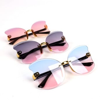 2024 Παιδικά γυαλιά ηλίου πεταλούδα για κορίτσια Μάρκα Cat Eye Παιδικά γυαλιά αγόρια UV400 Φακοί Baby Cute γυαλιά γυαλιών αποχρώσεων