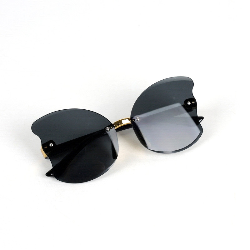 2024 Kids Butterfly Napszemüvegek Lányok Márka Cat Eye Gyerekszemüvegek Fiúk UV400 Lencse Baba Aranyos Szemüvegek Árnyékolók Védőszemüvegek