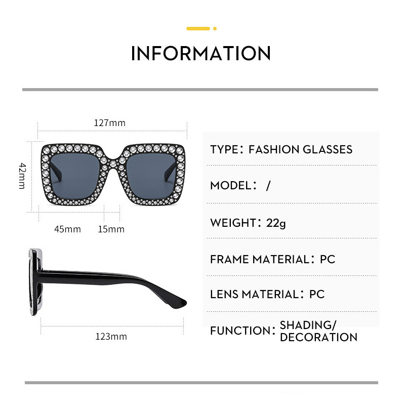 XJiea Gyerek Divat Napszemüveg Dizájner Divatos Túlméretes Négyzet Gyerek Napszemüveg Színes Szülő-Gyermek stílusú árnyékolók UV400