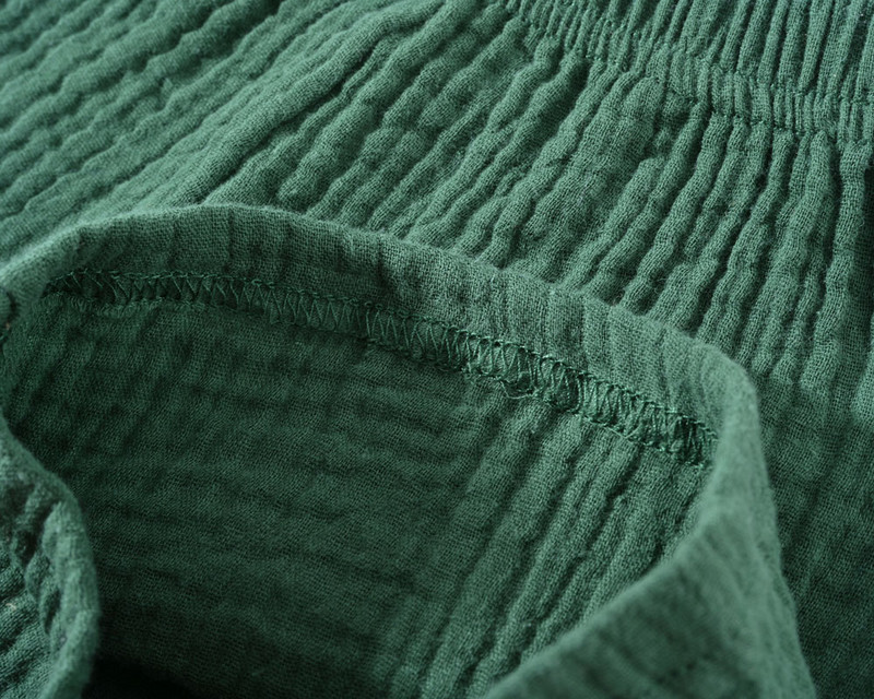 Babanadrágok fiú lányok nyári vászon pamut redőzött egyszínű nadrágok gyerekek bokáig érő nadrágok gyerekeknek fiúk nadrágok alkalmi nadrág