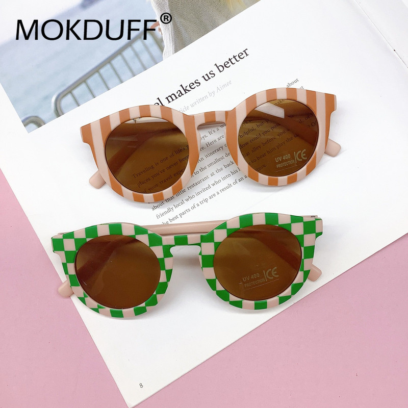 Нови детски решетъчни класически външни слънцезащитни слънчеви очила Момчета Момичета Цветове Защита на очите Бебешки UV400 слънчеви очила Деца