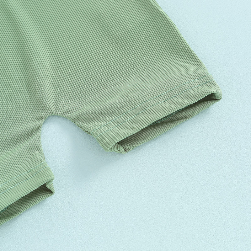 Gyerekek Gyerekek Fiúk Nyári fürdőruhák Bikinik Tömör bordás Alkalmi hosszú ujjú cipzáras Jumpsuitek Fürdőruha Strandruhák Fürdőruhák