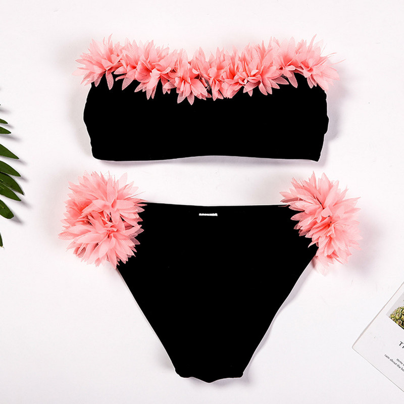 Lányos fürdőruha Gyerek lányok fürdőruha kétrészes bikini szett Virágos fürdőruhák Aranyos fürdőruha védőruhák lányoknak