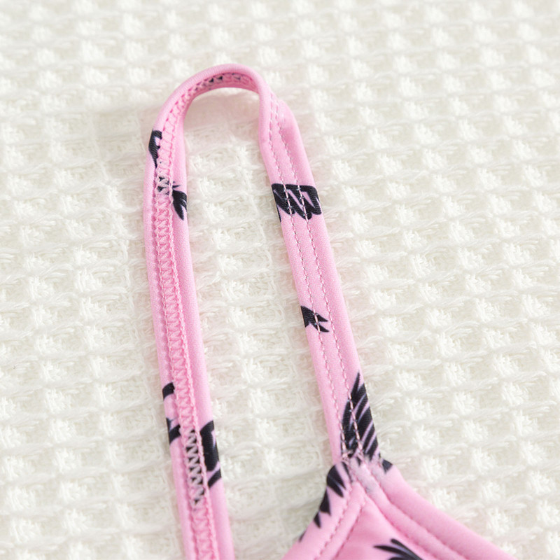 Lányok fürdőruha nagy gyerek lány kókuszfa nyomat 2 részes fürdőruha fürdőruha fürdőruha aranyos bikini kislány fürdőruha