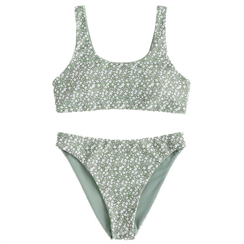 Lányos fürdőruha védő szett nyári nagy gyerekek lány fürdőruha strand sport vékony pántok virágmintás fürdőruha pingvin mintás fodros