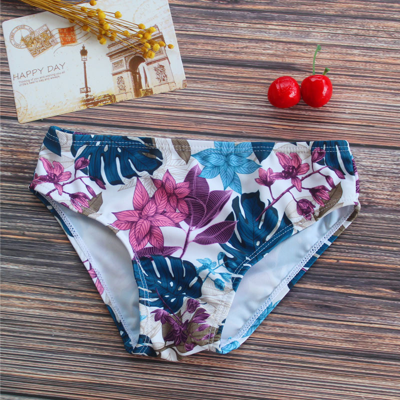 Lányos levélmintás fodros bikini szett Kétrészes fürdőruha Strandruha medence Two Pices fürdőruha gyerek fürdőruha baba lányoknak fürdőruha