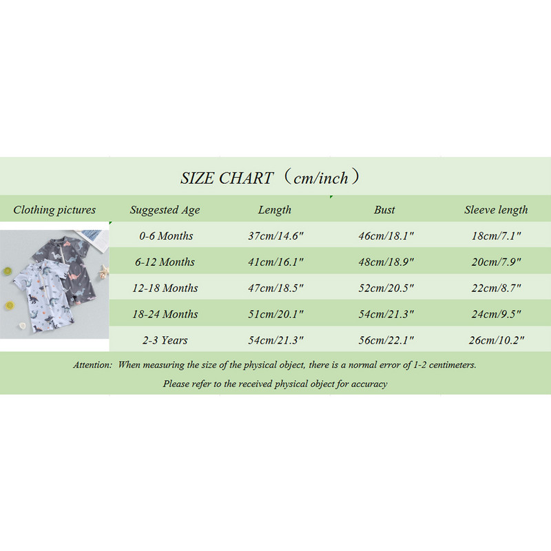 Mažylio berniuko maudymosi kostiumėlis su trumpomis rankovėmis nuo išbėrimo apsaugantis dinozaurų maudymosi kostiumėlis su puse užtrauktuko.