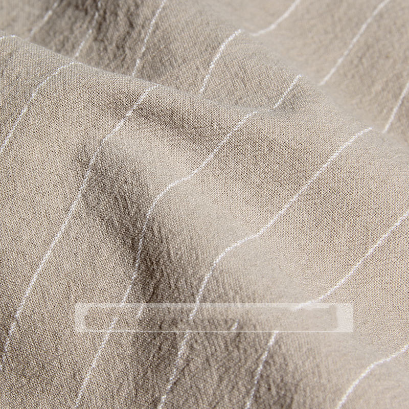 2023 Fiú Ruházat Nyári Új bő csíkos Nyomtatott Gyerek Pamut Len Divat Alkalmi Összefűzött Zseb Elasztikus Derék Harlan Nadrág