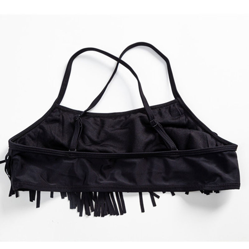 8-13 éves gyerekek fürdőruha Bojt lány fürdőruha Gyerek kereszt hátú tinédzser lány bikini szett kétrészes gyermek fürdőruha Strandruha