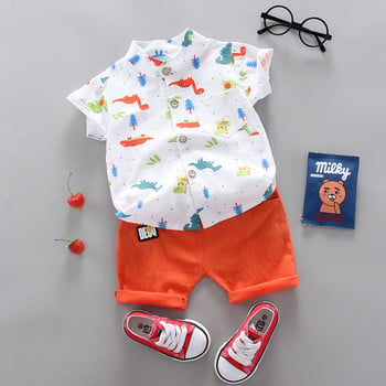 Fashion Boy\'s Suit Summer Casual Clothes Set Top σορτς 2 τμχ Βρεφικά ρούχα για αγόρια Βρεφικά κοστούμια Παιδικά ρούχα