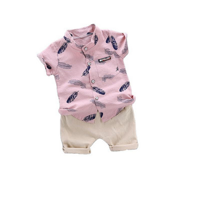 Fashion Boy`s Suit Summer Casual Clothes Set Top σορτς 2 τμχ Βρεφικά ρούχα για αγόρια Βρεφικά κοστούμια Παιδικά ρούχα