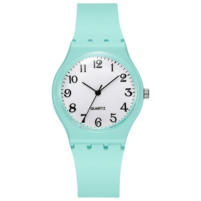 UTHAI C24 gyerekóra szilikon szíjas fiú és lány középiskolás diák kvarcórák nagy szépségű női divatóra