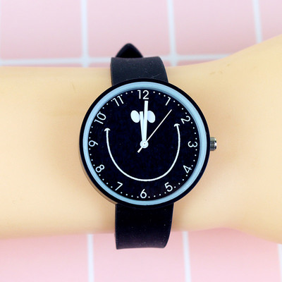 Új puha gumi gyerekórák lányok divatos kvarc karóra nőknek gyerekeknek óra női órák Relog Montre Femme