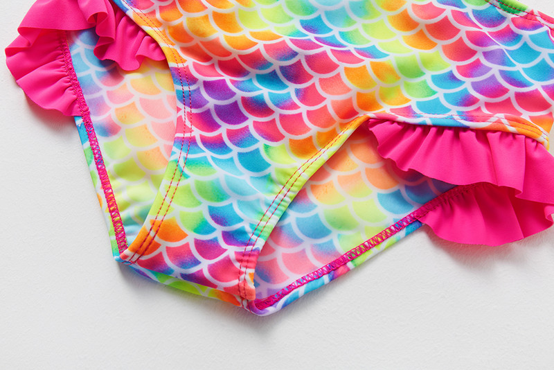 Új érkezés 3-12 éves lányok fürdőruha egy darabból Lány fürdőruha Gyermek fürdőruha Kid Girls Úszóruha Strandruha