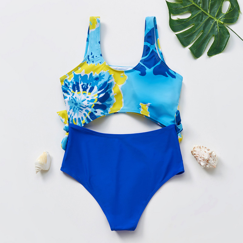 Újdonság 5-14 éves korig tinédzser lányok fürdőruha egyrészes Lány fürdőruha Gyermek fürdőruha Kid Girls Úszóruha Strandruha