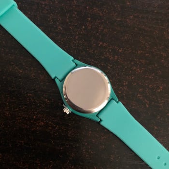 UTHAI CQ61 Детски кварцов спортен часовник за момче Момичета Ръчен часовник ежедневни Студентски часовници Черна РОЗА Розова силиконова каишка ново 2020 г.