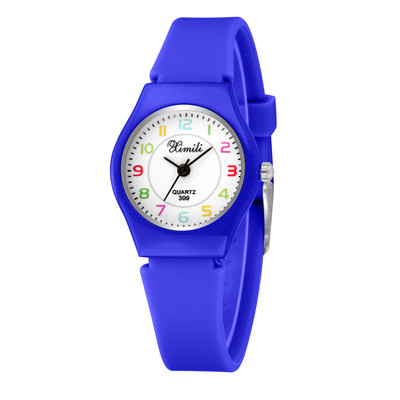 UTHAI CQ61 Kids kvarc sportóra fiúknak lányoknak karóra alkalmi diákóra Fekete ROSE rózsaszín szilikon szíj új 2020