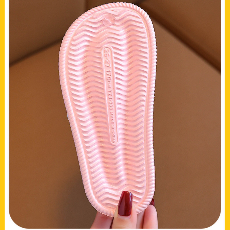 Νέο Καλοκαίρι Παιδικές Παντόφλες Παιδικές Παντόφλες Σχέδιο λουλουδιών Lithe Άνετο Σανδάλι για Κορίτσια Αντιολισθητικές Σαγιονάρες Παραθαλάσσιας Σπίτι Παιδικά Παπούτσια