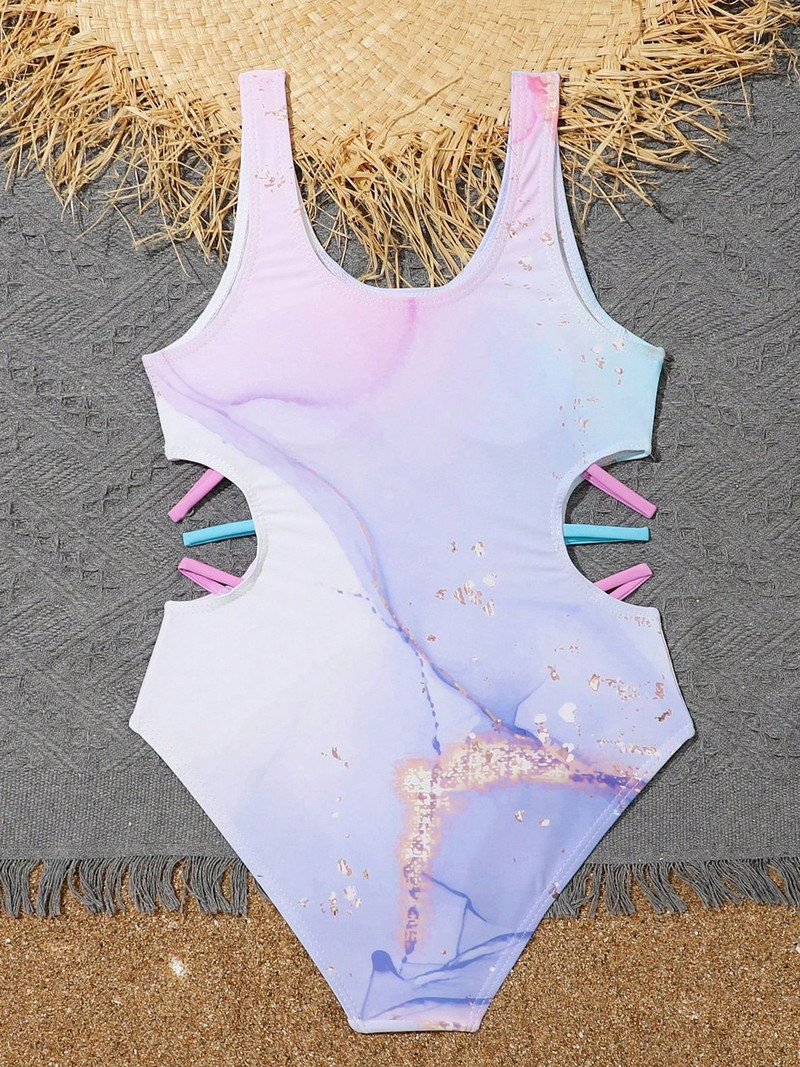 2023 εμπριμέ μαγιό για κορίτσια One Piece Pink Παιδικά μαγιό Γυναικεία Παιδικά λουτρά Μαγιό Μαγιό Μαγιό παραλίας