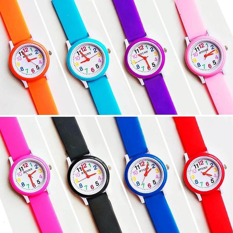 2024-es új, kifinomult gyermek digitális óra diák szabadtéri sportóra Black Rose rózsaszín szíjas gyerekórák lányoknak fiúknak