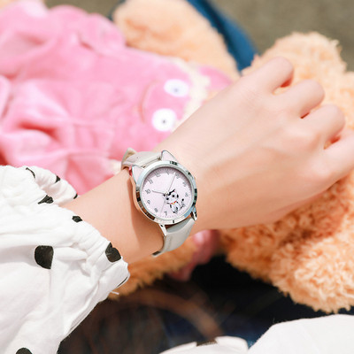 UTHAI BK44 gyermek gyermek diák lány analóg kvarc óra aranyos