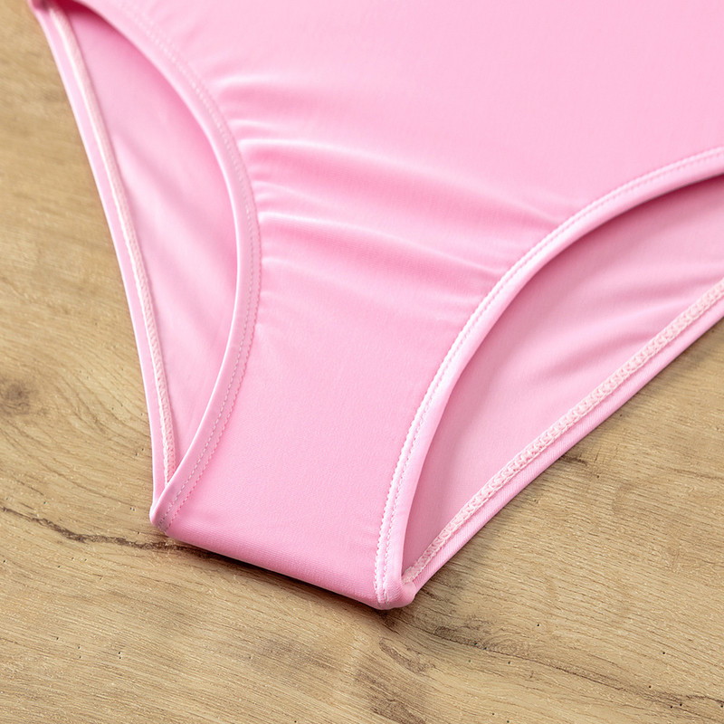 Új nyári lányok rózsaszín fürdőruha gyerekeknek aranyos egyrészes hercegnős fürdőruha 5-15 éves lányoknak