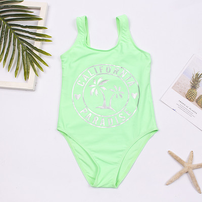 Heart Sequins Beach Wear Nyári Kids Swimwear Fürdőruha 2024 Gyermek Monokini Fürdőruha Lányok Fürdőruha 348
