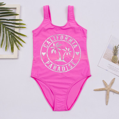 Heart Sequins Beach Wear Nyári Kids Swimwear Fürdőruha 2024 Gyermek Monokini Fürdőruha Lányok Fürdőruha 348