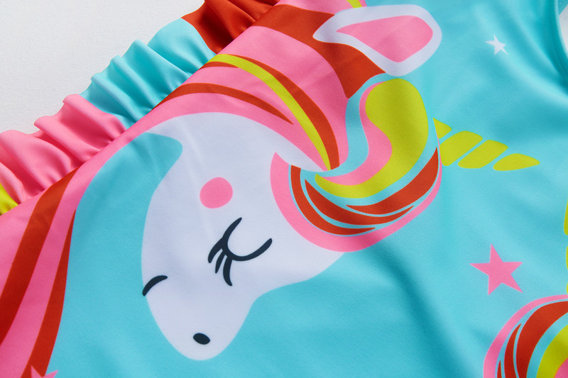 2-10Y kisgyermek baba lányok fürdőruha egy darab Gyerek fürdőruha Lányok úszóruha Rajzfilm Gyermek fürdőruha fürdőruha lányoknak