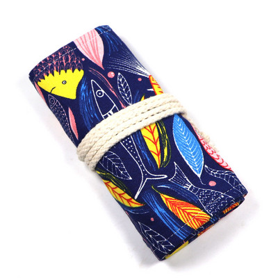 Kreatív rajzfilm 36 lyukú tollfüggöny gyerekeknek művészet ceruza menedékes táska festő ecset tolltartó aranyos iskolai írószer