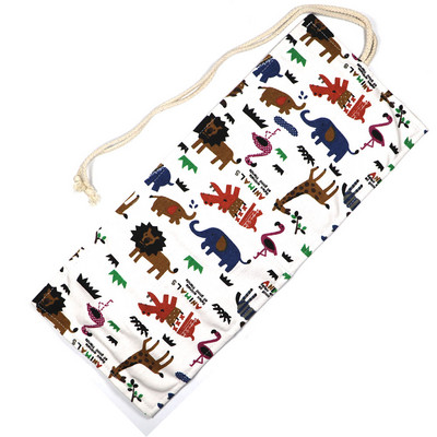 Kreatív rajzfilm 36 lyukú tollfüggöny gyerekeknek művészet ceruza menedékes táska festő ecset tolltartó aranyos iskolai írószer