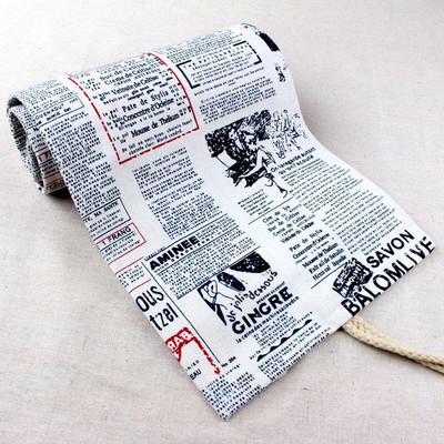 Kreatív rajzfilm 36 lyukú tollfüggöny gyerekeknek művészet ceruza menedékes táska festő ecset tolltartó aranyos iskolai írószer