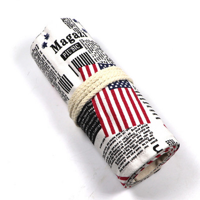 Kreatív rajzfilm 36 lyukú tollfüggöny gyerekeknek művészet ceruza menedékes táska festő ecset tolltartó aranyos iskolai írószer