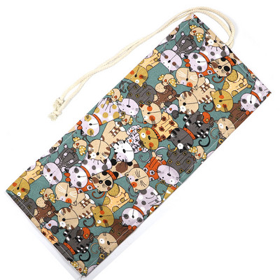 Kreatív rajzfilm 36 lyukú tollfüggöny gyerekeknek művészet ceruza menedékes táska festő ecset tolltartó aranyos iskolai írószer