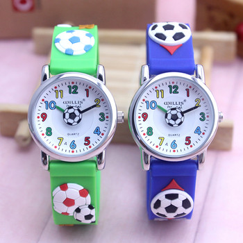 2024 деца момчета анимационни кварцови часовници деца ученици 3D футбол аниме спортни часовници за подаръци за рожден ден relogio feminino