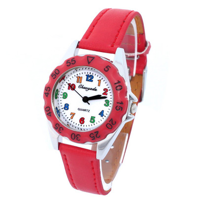 Aranyos fiúk lányok kvarc óra gyerek gyerek szövet szíj diák óra óra karóra ajándékok színes számtárcsa