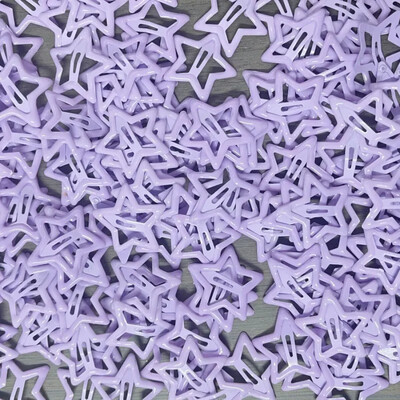 10db Színes Star BB Hajcsat Lányok Y2K Aranyos Star Barrettes Női Egyszerű Fém Snap Clip fejdísz Haj Ékszer Kiegészítők